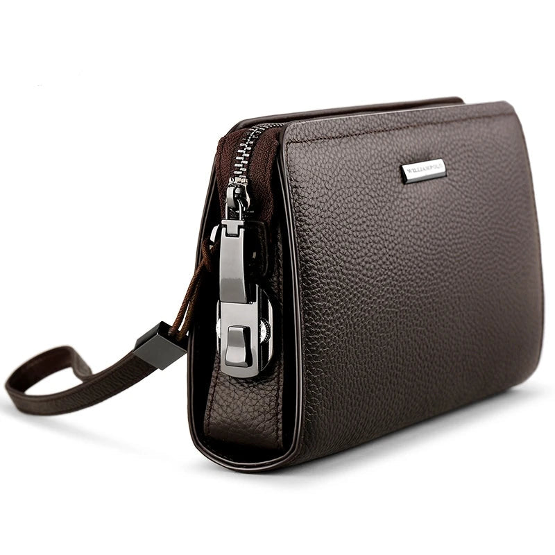 Lock Leather Wallet