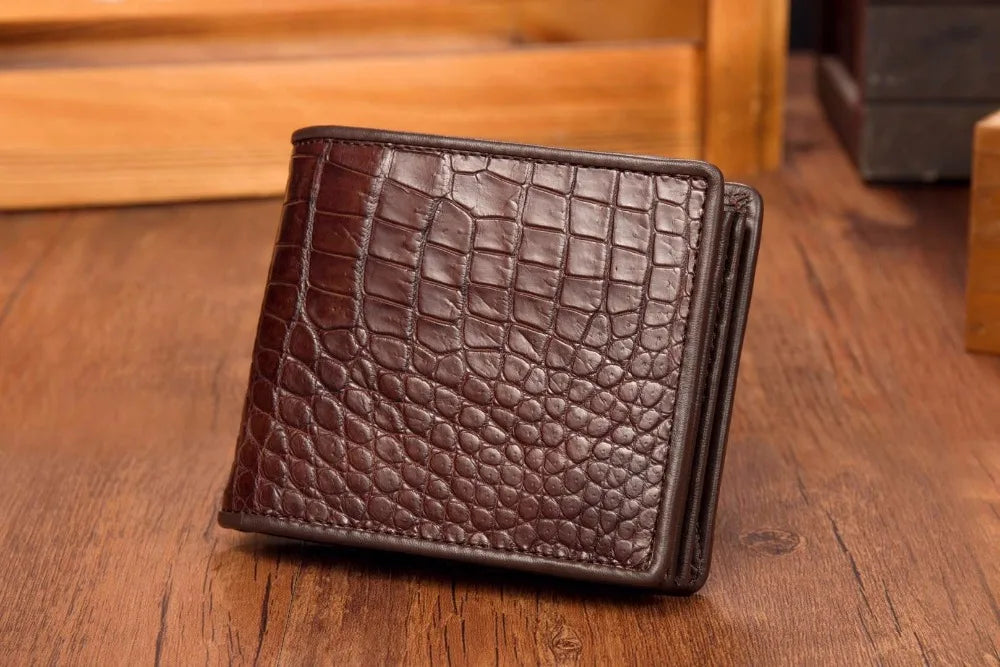 Crocodile Leather Wallet