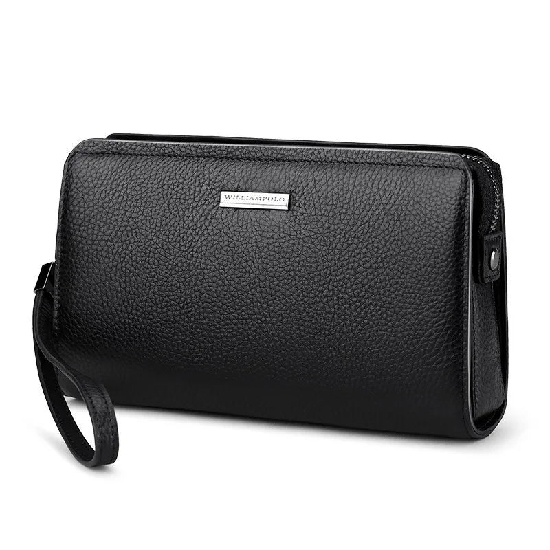 Lock Leather Wallet