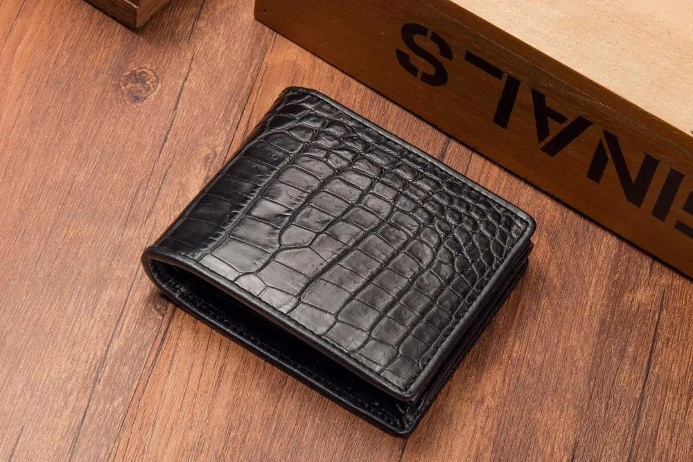 Crocodile Leather Wallet