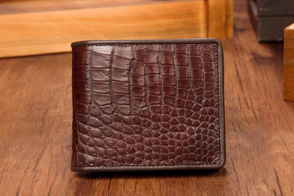 Crocodile Leather Wallet