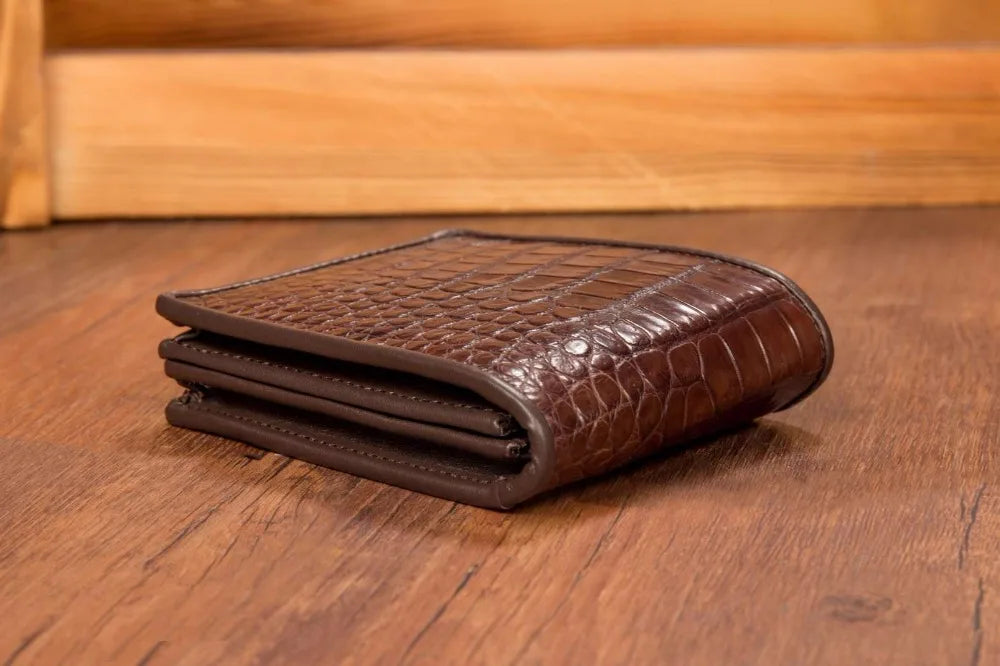 Crocodile Leather Wallet