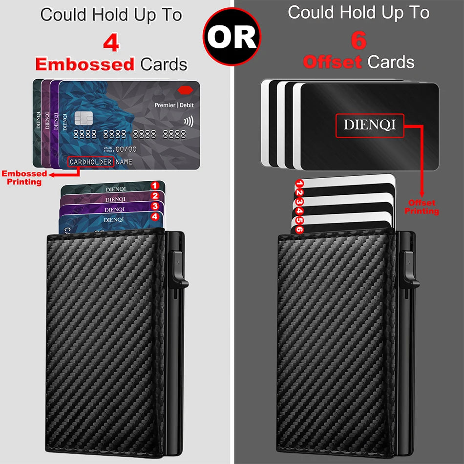 Carbon Fiber Card Holder
