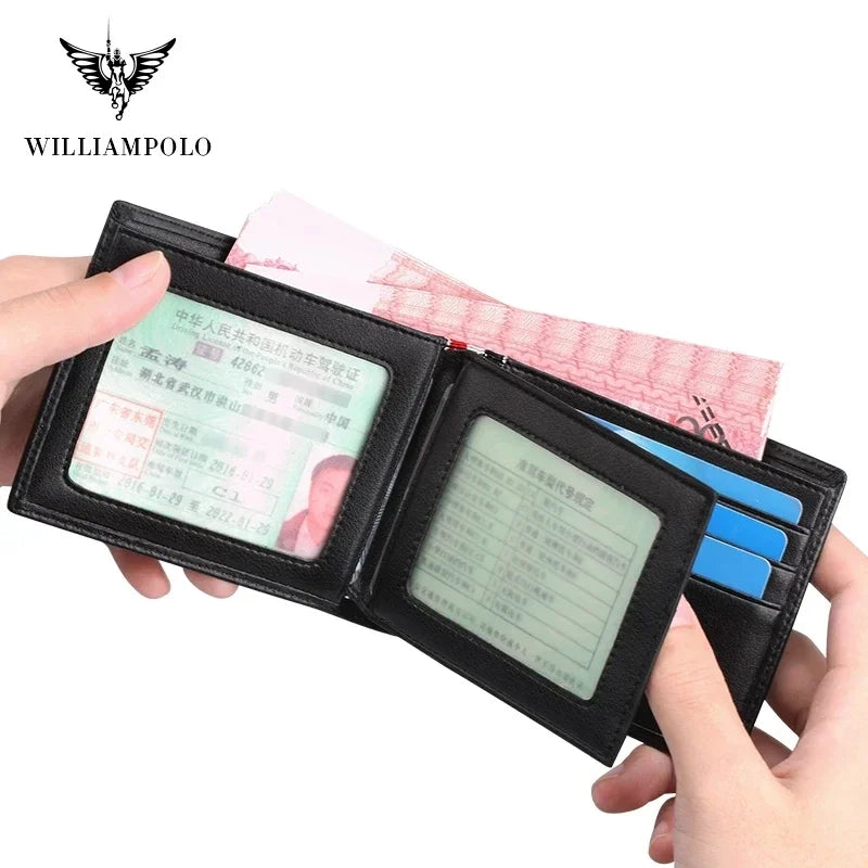 Slim Leather Card Wallet