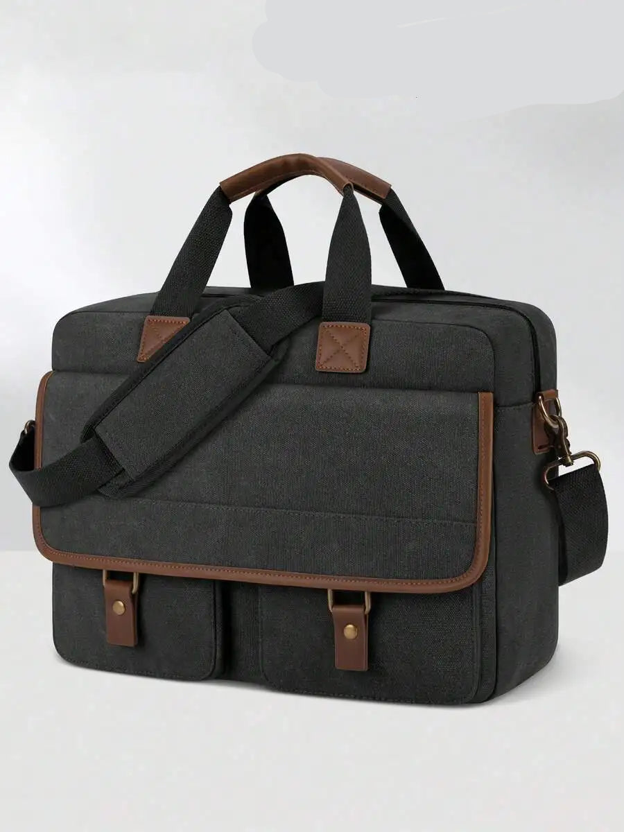 Canvas Laptop Messenger Bag