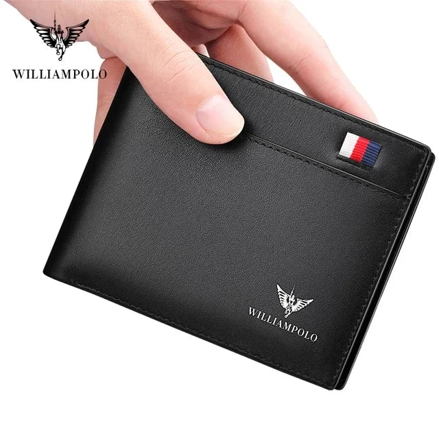 Slim Leather Card Wallet