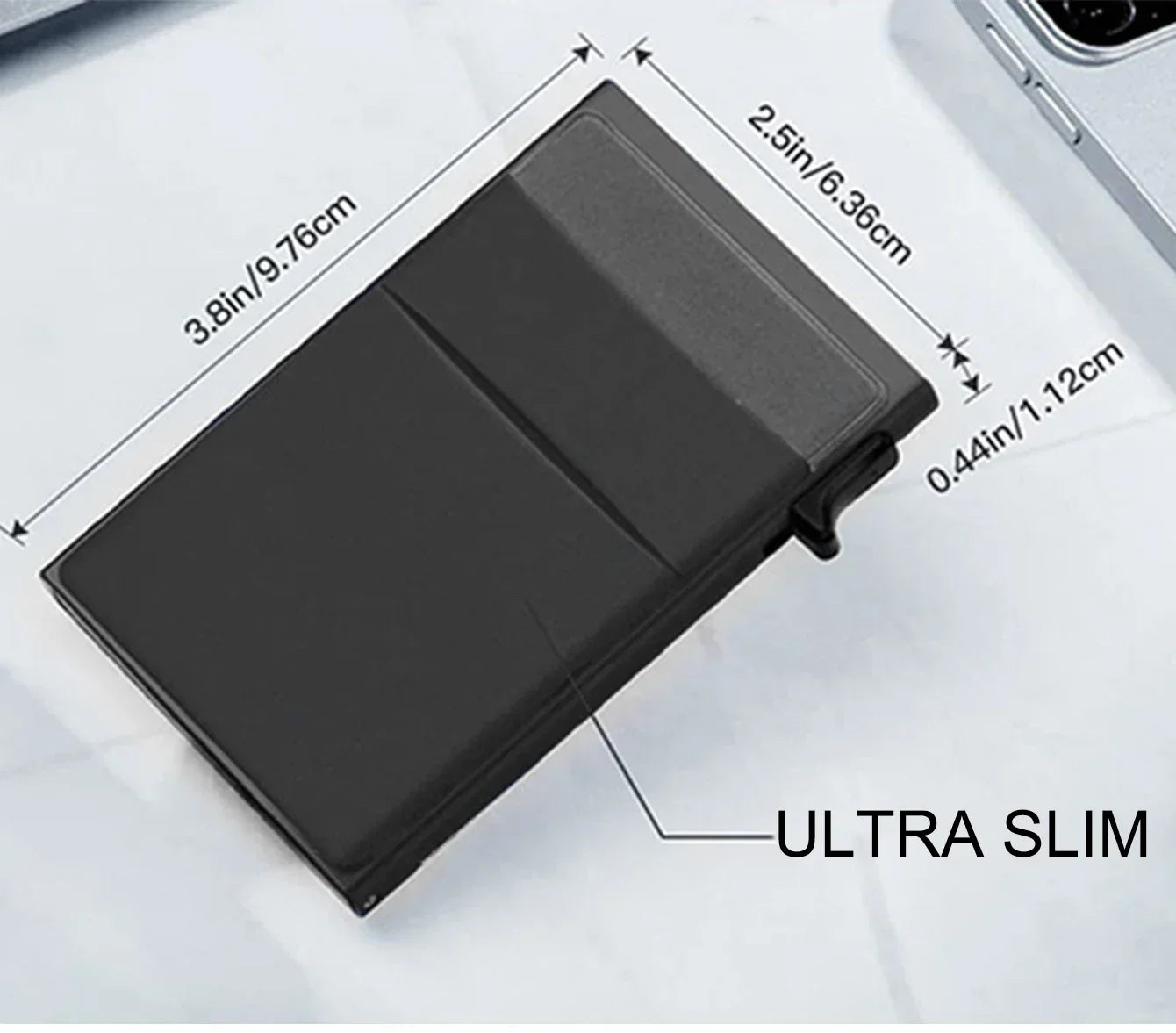 Pop Up Metal Card Holder