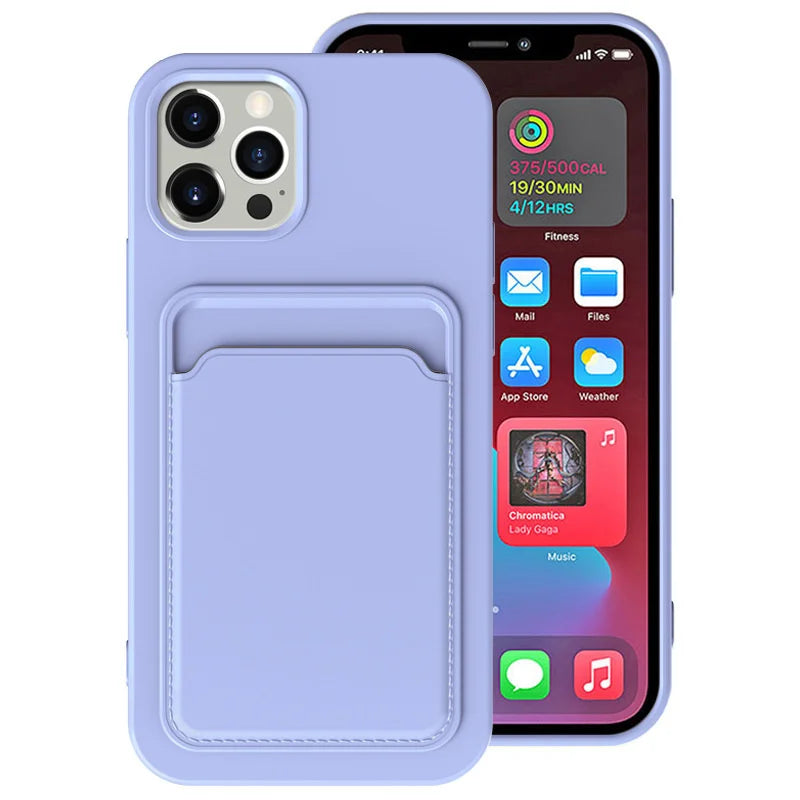 Frosted Card Phone Case