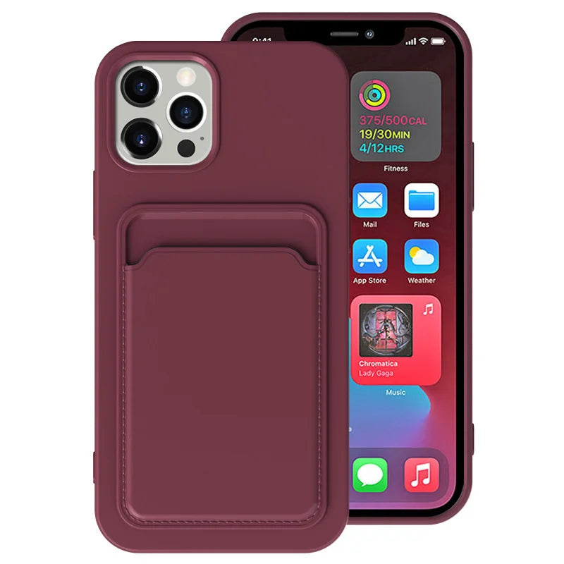 Frosted Card Phone Case