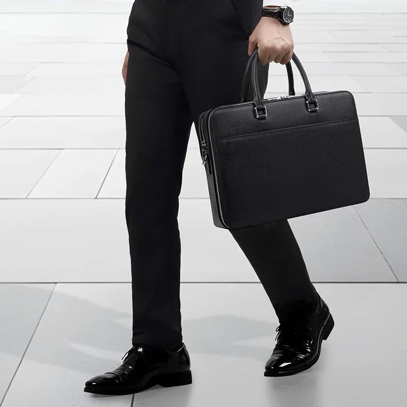 Leather Business Briefcase