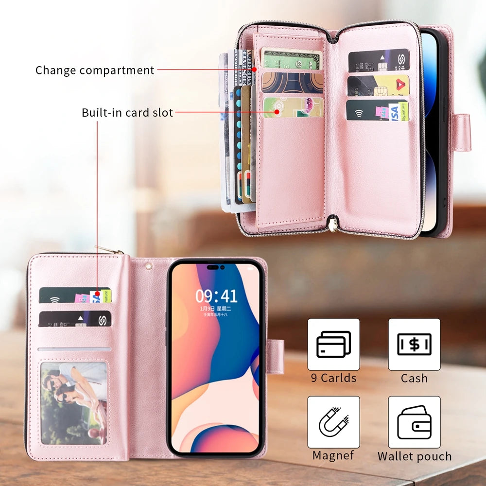 Leather Wallet Phone Case