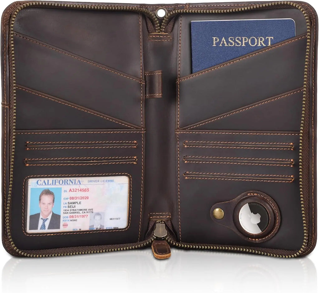Leather Passport Holder
