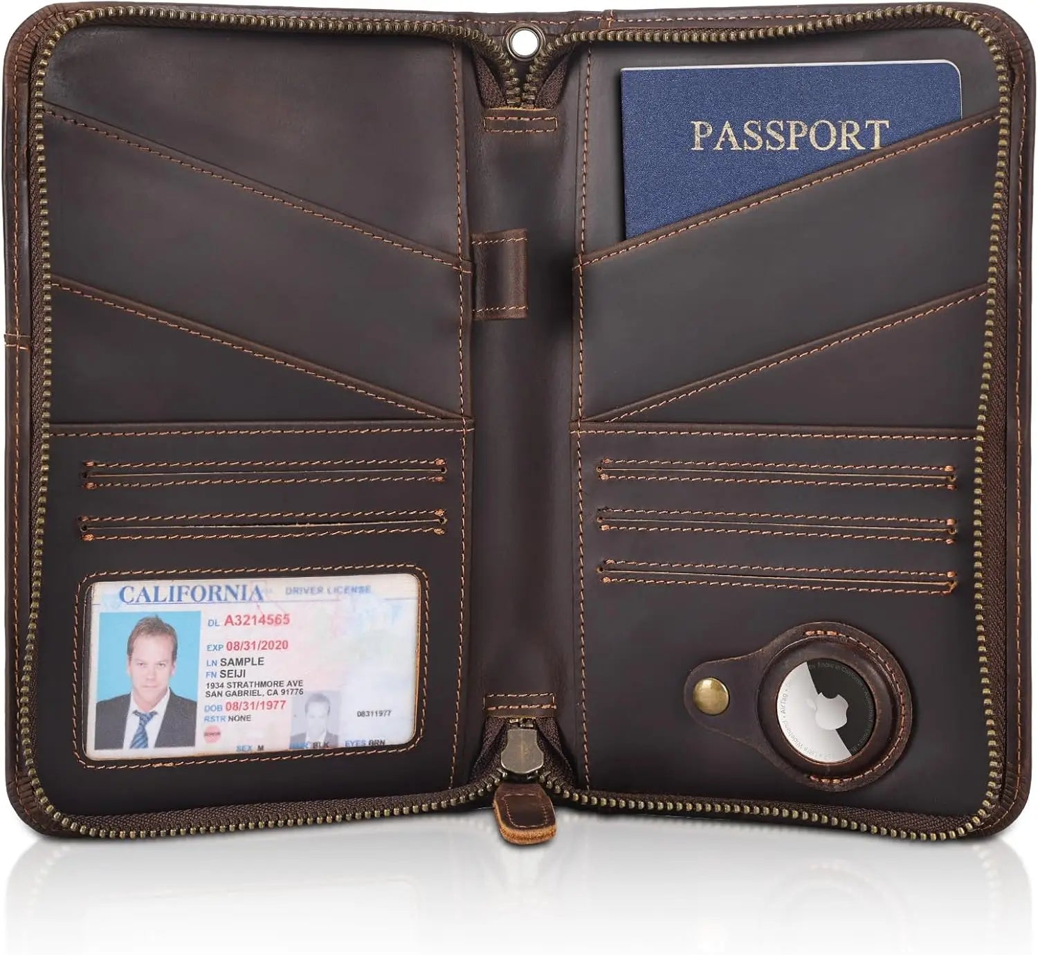 Leather Passport Holder