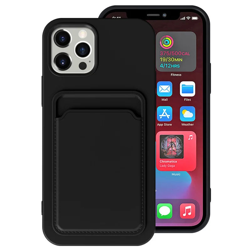 Frosted Card Phone Case