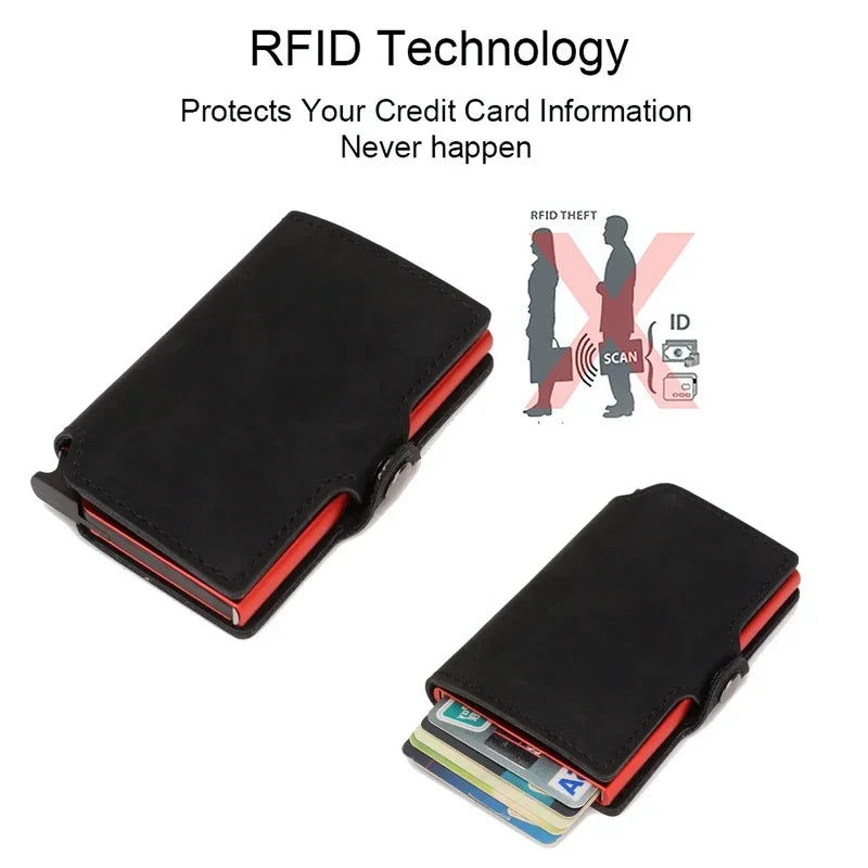 RFID Leather Card Holder