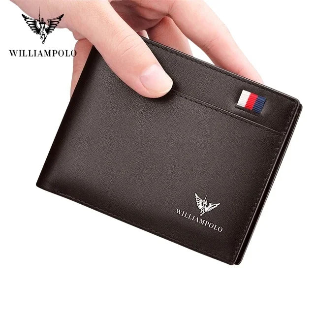 Slim Leather Card Wallet