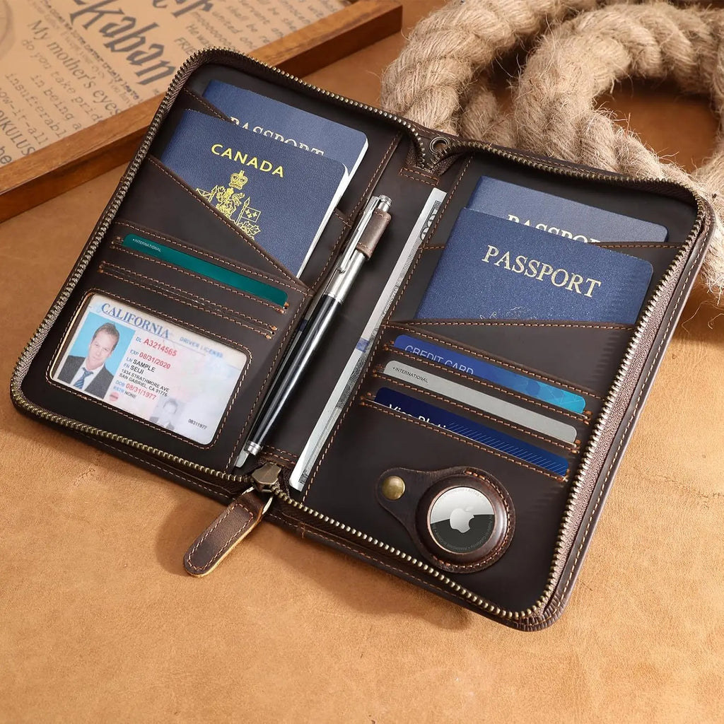 Leather Passport Holder