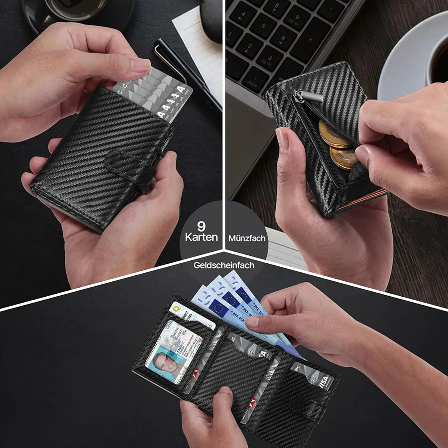 Pop Up RFID Wallet