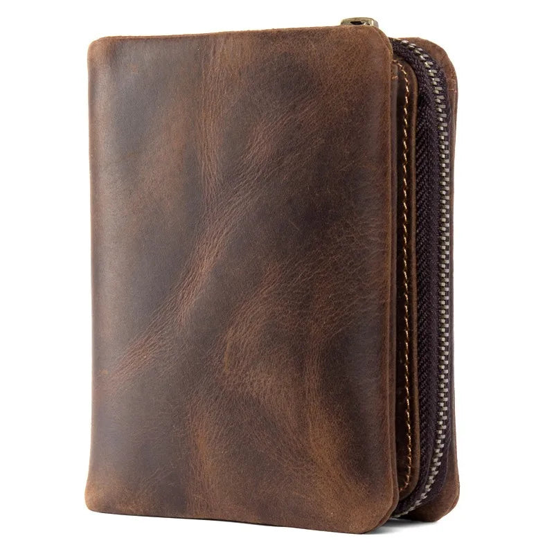 Crazy Horse Leather Wallet
