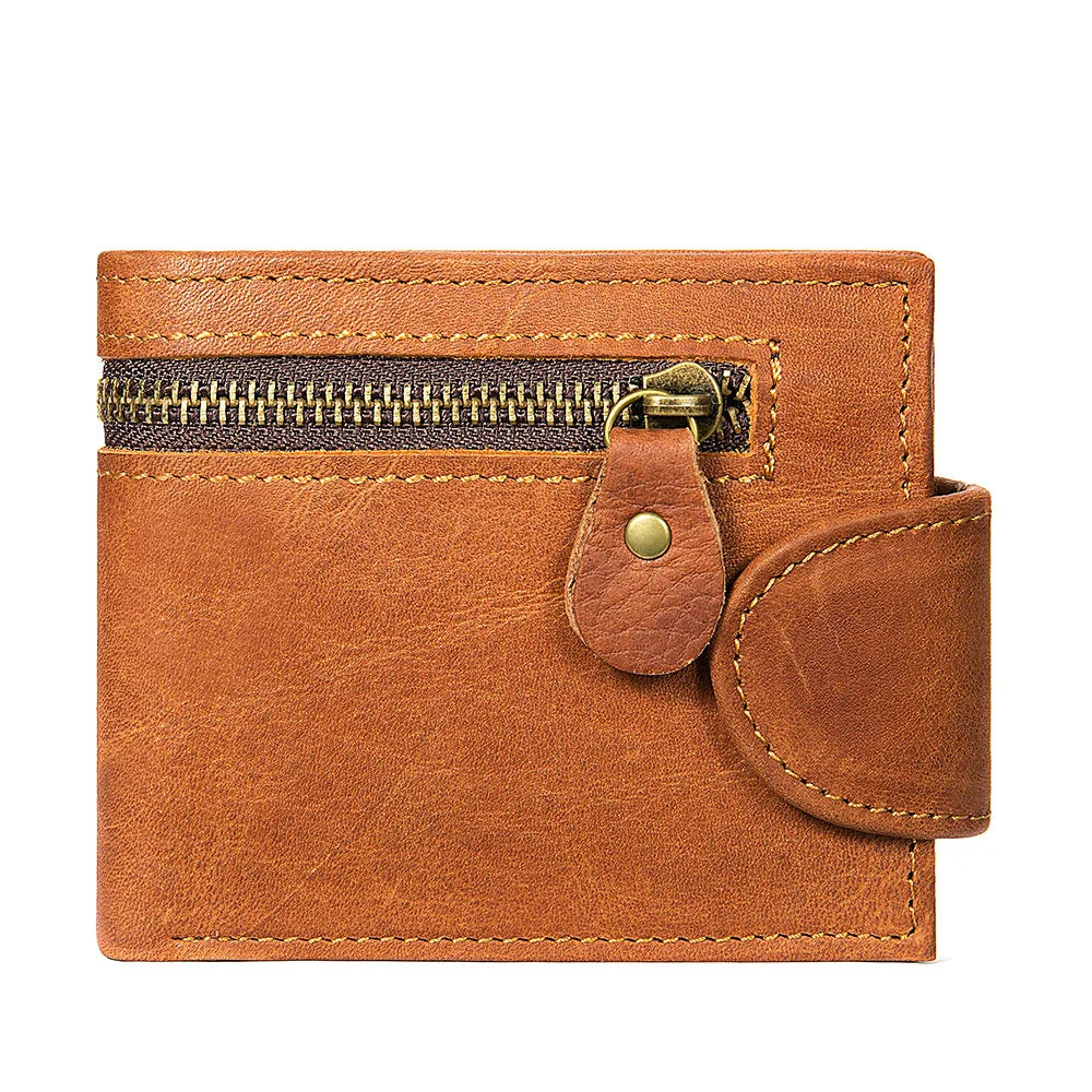 Retro Cowhide Wallet