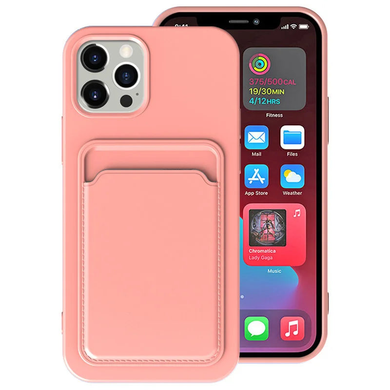 Frosted Card Phone Case
