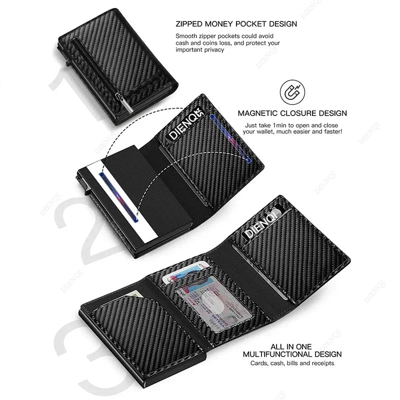 Carbon Fiber Card Holder