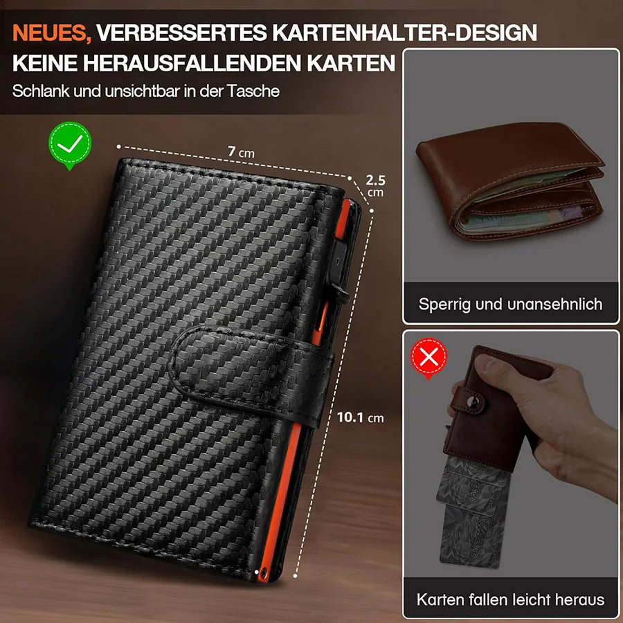 Pop Up RFID Wallet