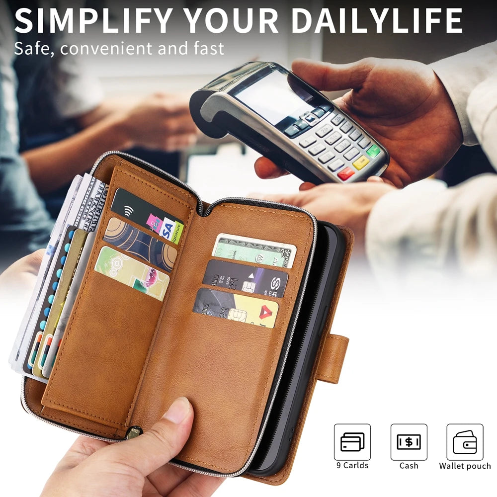 Leather Wallet Phone Case