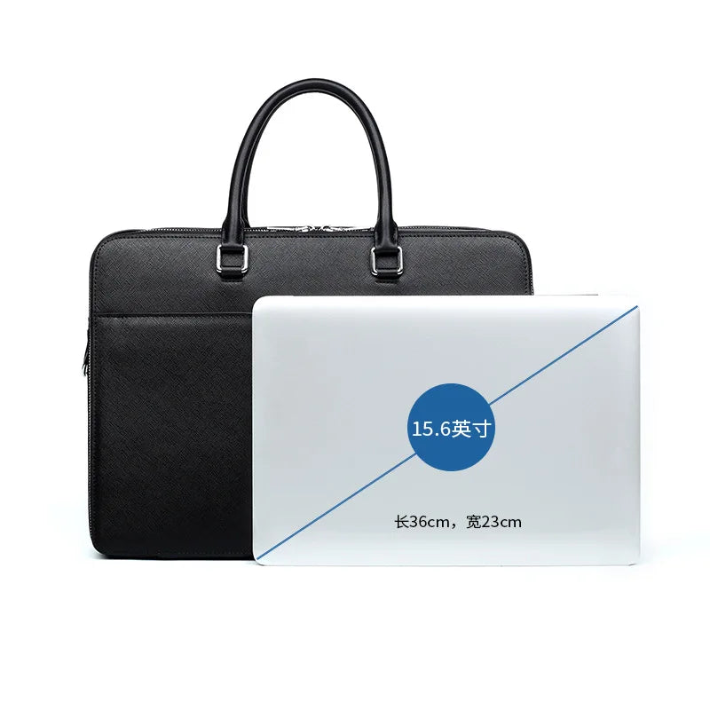 Leather Business Briefcase