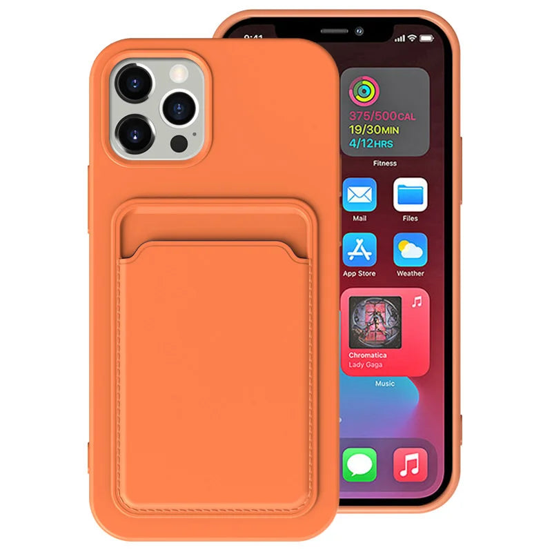 Frosted Card Phone Case